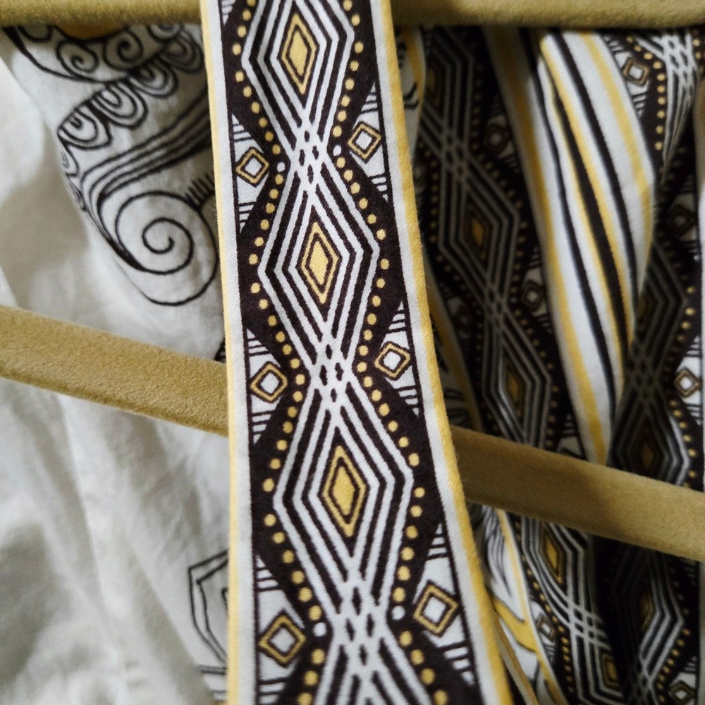 Ann Taylor LOFT Petites Sundress White Yellow Floral Dress 12P Summer - Picture 3 of 4